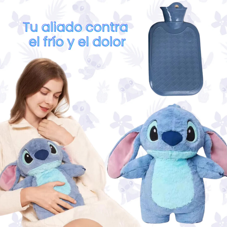 🔹 PELUCHE DE STITCH + BOLSA DE AGUA CALIENTE